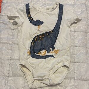 Tommy Bahama Blue and White Bodysuit One Piece